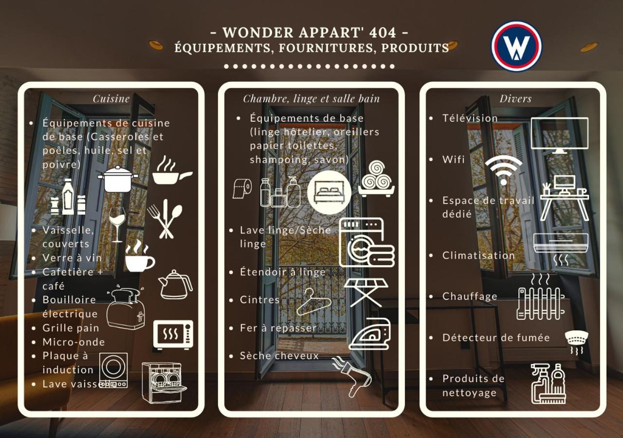 404 · Wonder Appart - Vue Garonne - Toulouse Eksteriør billede